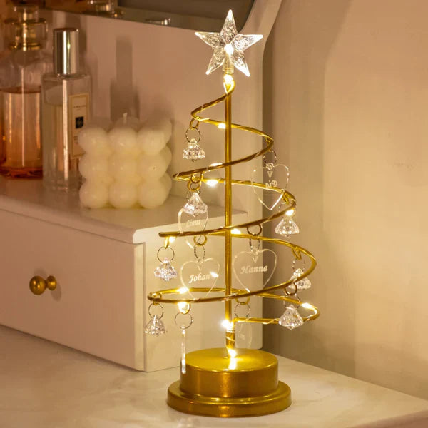 Árvore de Natal Minha Família Eternizada Personalizável 46CM