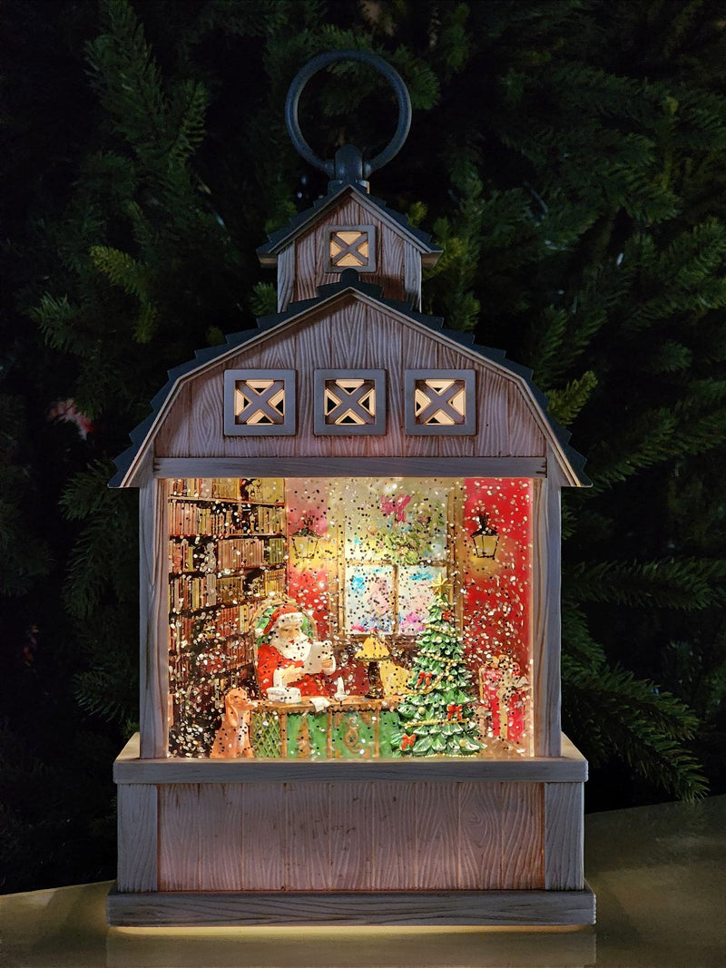 CENÁRIO NA LANTERNA COM LUZ, SOM E MOVIMENTOS 31,5CM