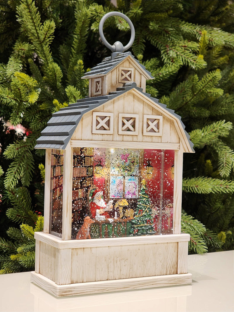 CENÁRIO NA LANTERNA COM LUZ, SOM E MOVIMENTOS 31,5CM