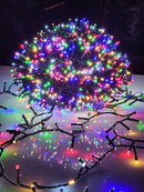 PISCA FESTÃO 1600 LEDS 50 METROS COLORIDO COM STROBO COLORIDO BIVOLT USO INTERNO E EXTERNO - PRÉ VENDA